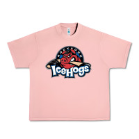 Salmon Ice-Hogs Urban Heavy Tee - linhVisuals