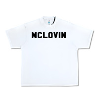 White mclovin novelty humor Urban Heavy Tee - linhVisuals
