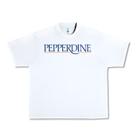 White Pepperdine University Urban Heavy Tee - linhVisuals