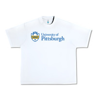 White University of Pittsburgh Urban Heavy Tee - linhVisuals