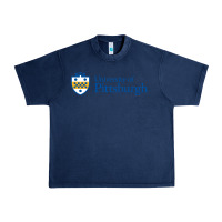 Navy University of Pittsburgh Urban Heavy Tee - linhVisuals