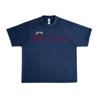 Navy university of maine at farmington Urban Heavy Tee - linhVisuals