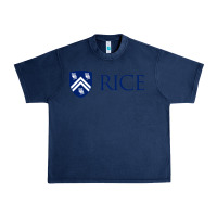Navy Rice University Urban Heavy Tee - linhVisuals