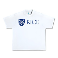 White Rice University Urban Heavy Tee - linhVisuals