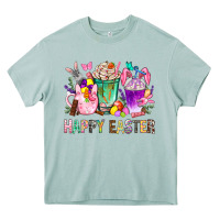 Arona Happy Easter Coffee Cups With Bunny Heavy Core Tee - BundleAndBundleShop