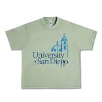 Oil Green University of San Diego Urban Heavy Tee - linhVisuals