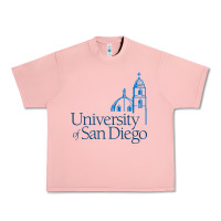 Salmon University of San Diego Urban Heavy Tee - linhVisuals