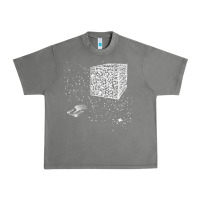 Tornado qr code cube we are the borg Urban Heavy Tee - linhVisuals