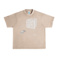 French Oak qr code cube we are the borg Urban Heavy Tee - linhVisuals