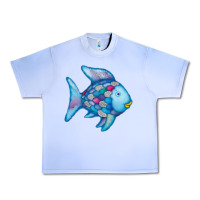 Grape Ice rainbow fish Urban Heavy Tee - linhVisuals