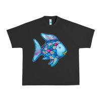 Pigment Black rainbow fish Urban Heavy Tee - linhVisuals