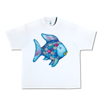 White rainbow fish Urban Heavy Tee - linhVisuals