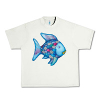 Pistachio rainbow fish Urban Heavy Tee - linhVisuals
