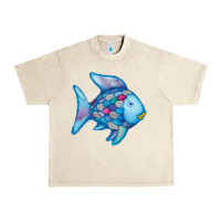 Sandshell rainbow fish Urban Heavy Tee - linhVisuals