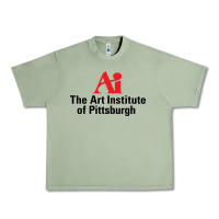 Oil Green Art Institute of Pittsburgh Urban Heavy Tee - linhVisuals