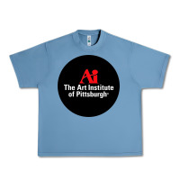 Pebble Blue Art Institute of Pittsburgh Urban Heavy Tee - linhVisuals