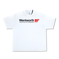 White wentworth institute of technology Urban Heavy Tee - linhVisuals