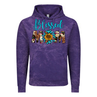 Cloud Purple blessed mom Vintage Hoodie - Artiststas