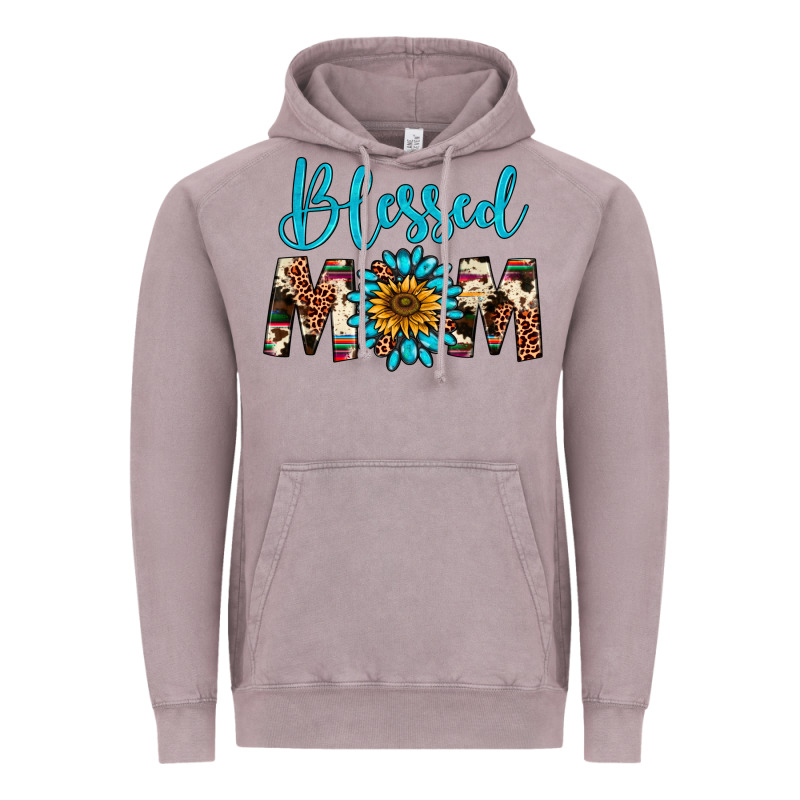 Blessed Mom Vintage Hoodie by Artiststas | Teevron