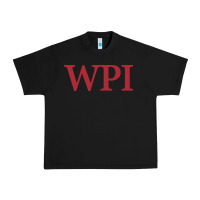 Black worcester polytechnic institute Urban Heavy Tee - linhVisuals