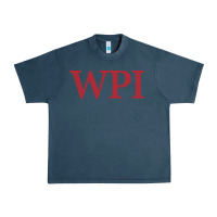 Midnight Navy worcester polytechnic institute Urban Heavy Tee - linhVisuals