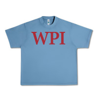 Pebble Blue worcester polytechnic institute Urban Heavy Tee - linhVisuals