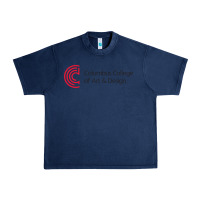 Navy columbus college of art and design Urban Heavy Tee - linhVisuals