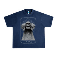 Navy hunt showdown anniversary three of skulls black t shirt Urban Heavy Tee - linhVisuals