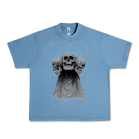 Pebble Blue hunt showdown anniversary three of skulls black t shirt Urban Heavy Tee - linhVisuals
