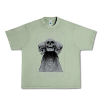 Oil Green hunt showdown anniversary three of skulls black t shirt Urban Heavy Tee - linhVisuals