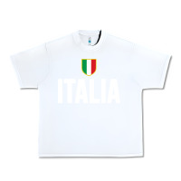 White italia soccer jersey Urban Heavy Tee - linhVisuals
