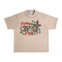 French Oak Merry Christmas Urban Heavy Tee - CowhideDigitalArt