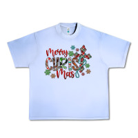 Grape Ice Merry Christmas Urban Heavy Tee - CowhideDigitalArt