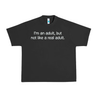 Pigment Black i'm an adult, but not like Urban Heavy Tee - linhVisuals