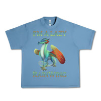 Pebble Blue Chill Rainwing Dragon Retro Fan Tee Wings of Fire Urban Heavy Tee - linhVisuals