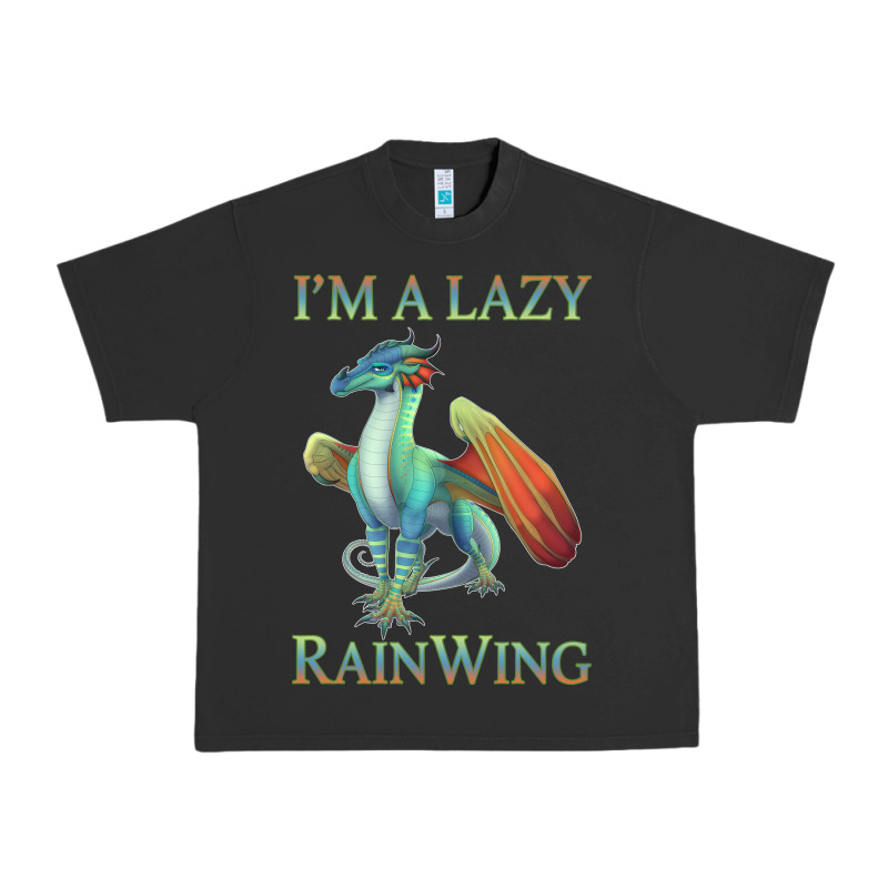 Chill Rainwing Dragon Retro Fan Tee Wings Of Fire Urban Heavy Tee by linhVisuals | Teevron