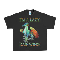Pigment Black Chill Rainwing Dragon Retro Fan Tee Wings of Fire Urban Heavy Tee - linhVisuals