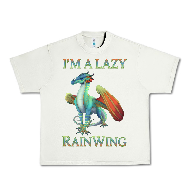 Chill Rainwing Dragon Retro Fan Tee Wings Of Fire Urban Heavy Tee by linhVisuals | Teevron