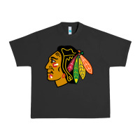 Pigment Black the  blackhawks Urban Heavy Tee - linhVisuals