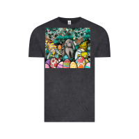 Vintage Black easter Vintage Tee - CowhideDigitalArt
