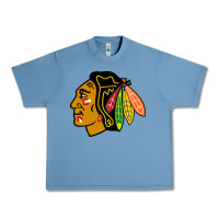 Pebble Blue the  blackhawks Urban Heavy Tee - linhVisuals