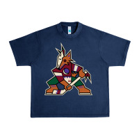 Navy the  coyotes Urban Heavy Tee - linhVisuals