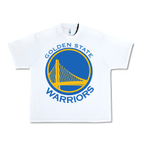White Golden state Urban Heavy Tee - linhVisuals