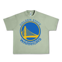 Oil Green Golden state Urban Heavy Tee - linhVisuals