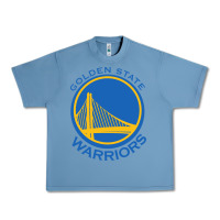 Pebble Blue Golden state Urban Heavy Tee - linhVisuals
