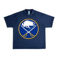 Navy the sabres Urban Heavy Tee - linhVisuals