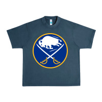 Midnight Navy the sabres Urban Heavy Tee - linhVisuals