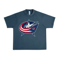Midnight Navy the  blue jackets Urban Heavy Tee - linhVisuals