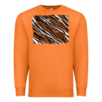 Carrot Tiger zebra background Premium Sweatshirt - RanaPortraitStore
