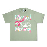 Oil Green blessed to be called mommy t  shirt blessed to be called mommy lovely Urban Heavy Tee - linhVisuals